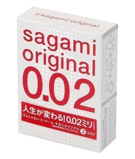 Презервативы Sagami Original 0.02 (3 шт)