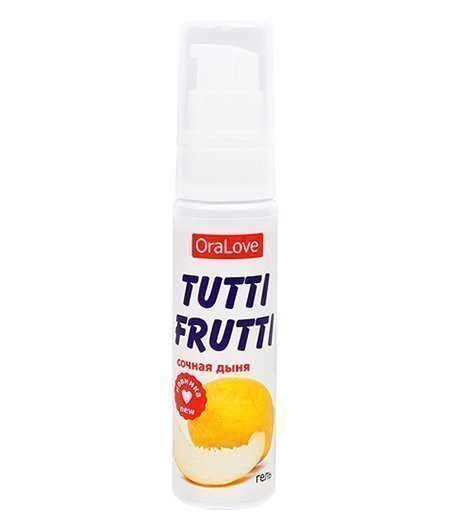 Смазка "Tutti Frutti" сочная дыня (30 гр)