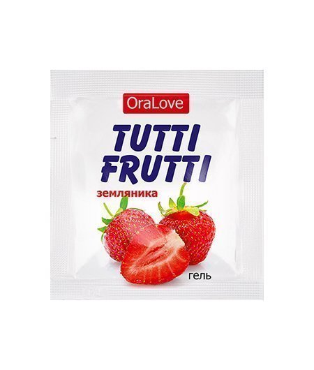 Смазка "Tutti Frutti" земляника (4 гр)