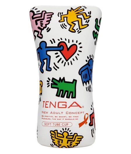 Мастурбатор Tenga & Keith Haring Soft Tube Cup