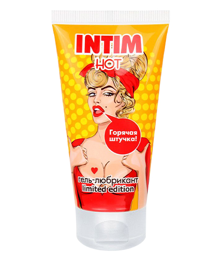 Смазка "Intim hot" возбуждающая Limited Edition (50 мл)
