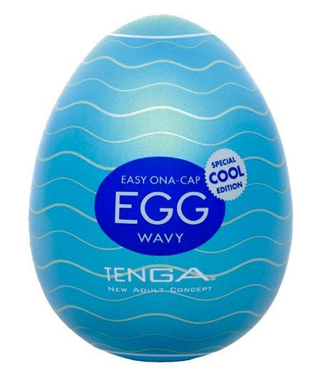 Мастурбатор Tenga Egg Wavy Cool Edition
