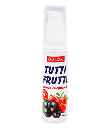 Смазка "Tutti Frutti" свежая смородина (30 гр)